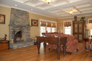 photo of a living room of a home for sale