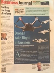 Thrive Real Estate Drones Use Featured in Worcester Business Journal