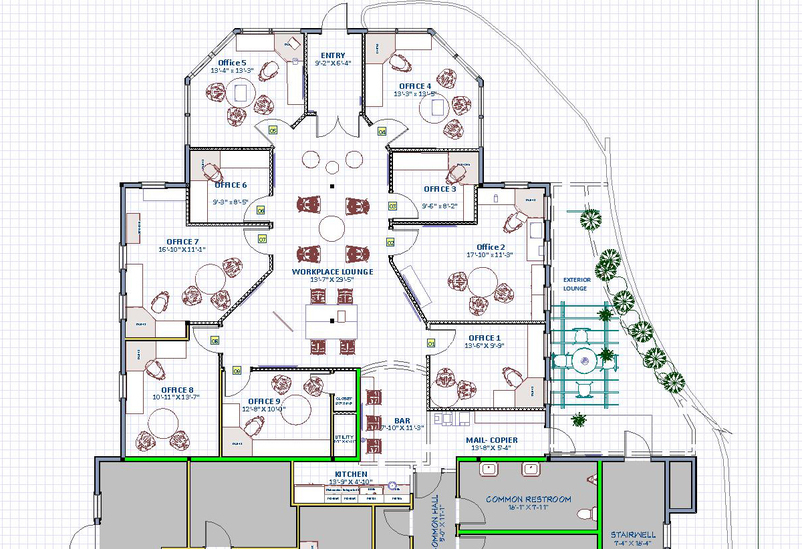 555 Shared Offices Shrewsbury Floor Plan