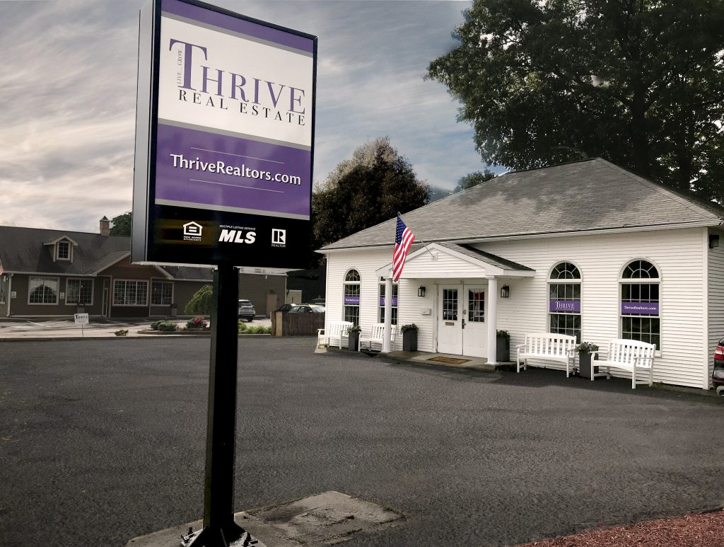 photo of the new office of Thrive Real Estate in Shrewsbury MA