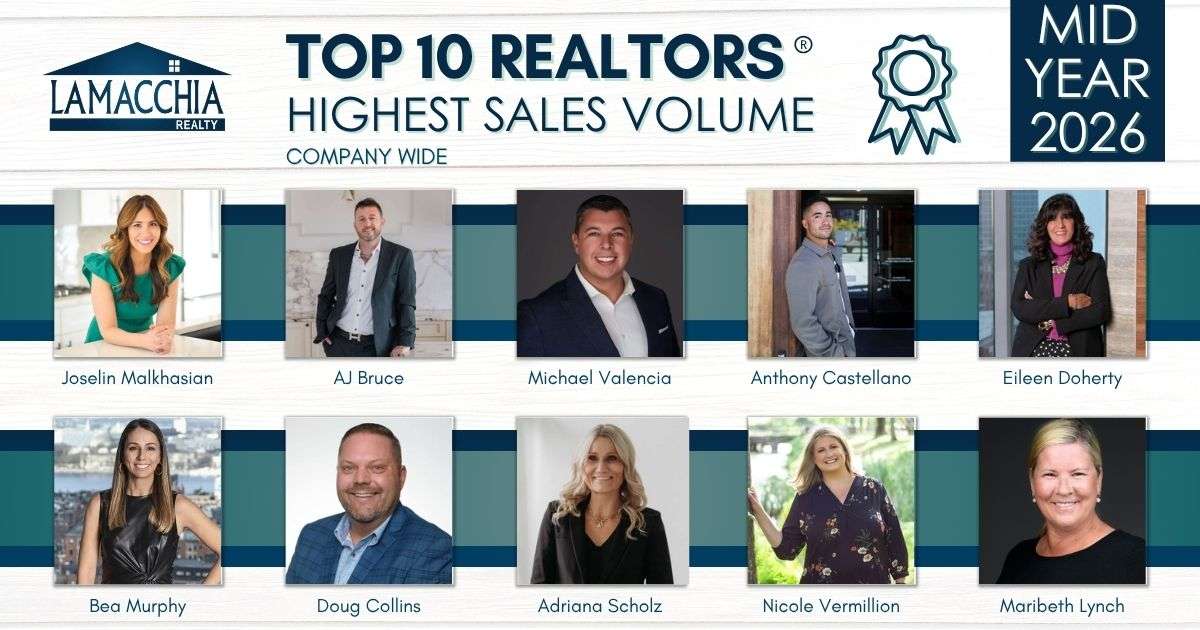 Lamacchia Realty Top Ten Realtors Sales Volume June 2026