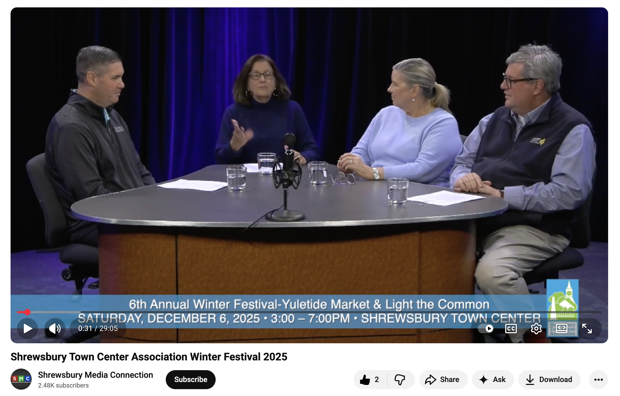 Realtor Maribeth Lynch on Shrewsbury Media Connection Dec 2025